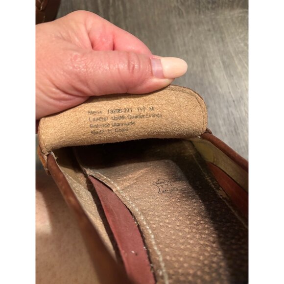 Florsheim Brown Leather Driving Loafers Mens Size 11.5M Slip-On Motor Moc - Picture 9 of 9